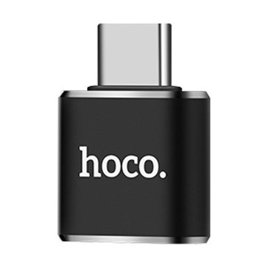 Адаптер Hoco UA5 OTG Type-C to USB converter (black)