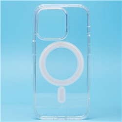 Чехол-накладка - SM006 SafeMag для "Apple iPhone 14 Pro" (прозрачный)