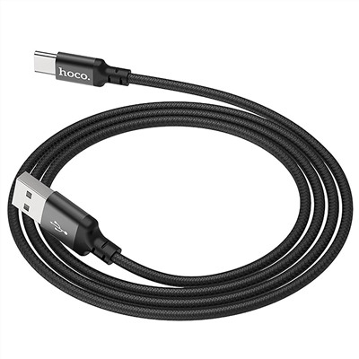Кабель USB - Type-C Hoco X14 Times Speed  100см 3A  (black)