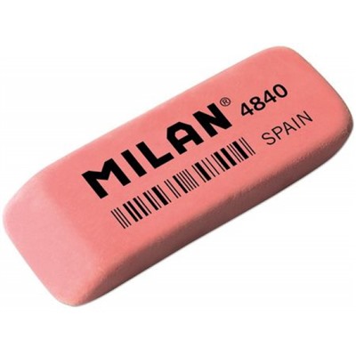 Ластик "4840" скошенный, розовый 52х19х8 мм CNM4840 Milan