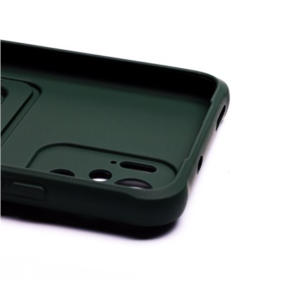 Чехол-накладка - SC304 с картхолдером для "Xiaomi Redmi Note 10/Redmi Note 10S" (dark green) (208775)