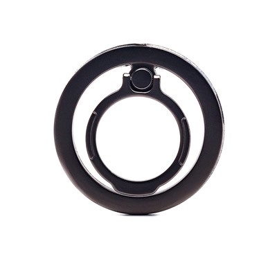 Держатель кольцо (Ring) Popsockets SafeMag металлическое (black)