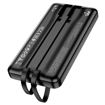 Внешний аккумулятор Hoco Q9 Pro PD QC 10000mAh USB Type-C/Lightning/USB/Type-C/Lightning (black)