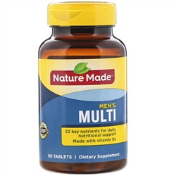 Nature Made, Мультивитамины для мужчин, 90 таблеток