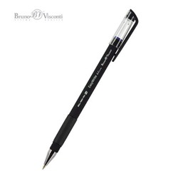 Ручка шариковая 0.5 мм "EasyWrite.BLACK" синяя 20-0051 Bruno Visconti