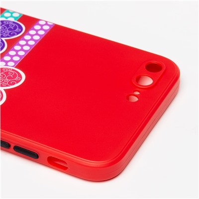 Чехол-накладка - SC246 для "Apple iPhone 7 Plus/iPhone 8 Plus" (001) (red)