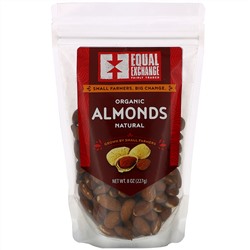 Equal Exchange, Organic Natural Almonds, 8 oz (227 g)