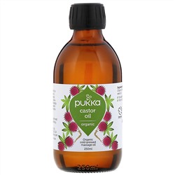 Pukka Herbs, Органическое касторовое масло, 250 мл