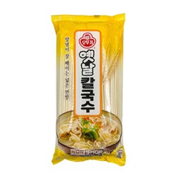 Лапша Сомен пшеничная широкая плоская Wheat noodle Ottogi, Корея, 900 г Акция