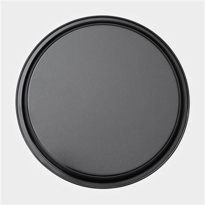 Форма для выпечки Доляна «Жаклин. Круг», 20×2,5 см, антипригарное покрытие, цвет чёрный