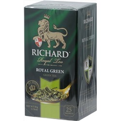 Richard. Royal Green карт.упаковка, 25 пак.