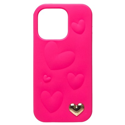 Чехол-накладка - SC319 для "Apple iPhone 14 Pro" (pink) (215452)