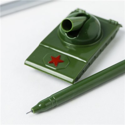 Набор подарочный «Военный»: блокнот 16 листов и ручка пластик