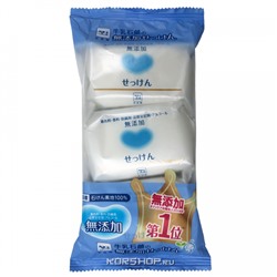 Гипоаллергенное туалетное мыло Mutenka Cow  Brand, Япония, 300 г  (3шт*100гр) Акция