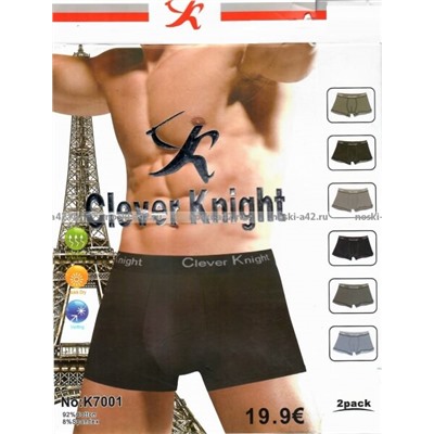 Трусы мужские боксеры Clever Knight арт.  7001