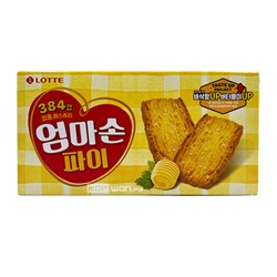Печенье Layer Pie Lotte, Корея, 127 г Акция