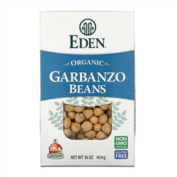 Eden Foods, Натуральные бобы нута, 16 унций (454 г)