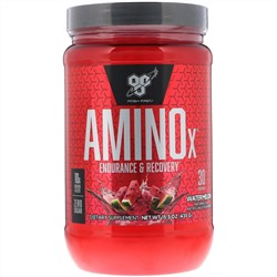 BSN, Amino-X, выносливость и восстановление, арбуз, 435 г (15,3 унции)