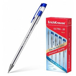 Ручка шариковая ULTRA L-20 синяя 0.7мм 13875 Erich Krause