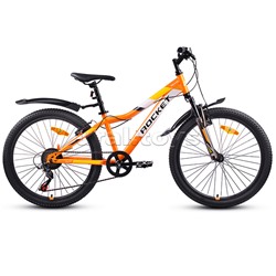 Велосипед 24" Rocket Vela 24 , цвет оранжевый, размер 13"