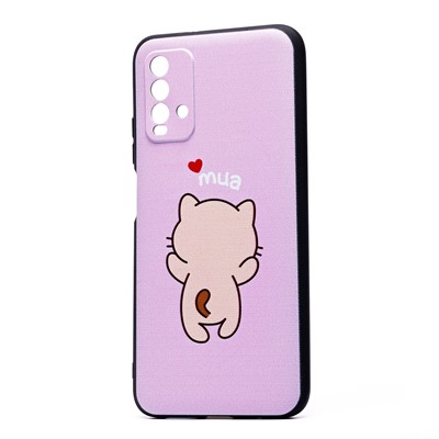 Чехол-накладка - SC185 для "Xiaomi Redmi 9T" (019) (light pink)
