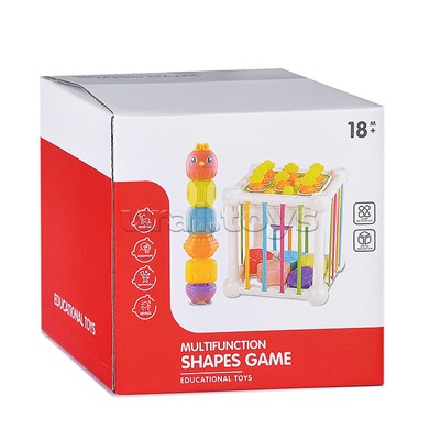 Сортер "Shapes game" в коробке