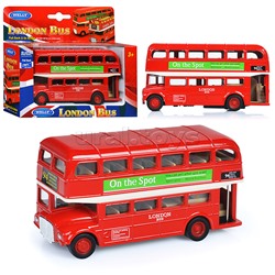Лондонский автобус, красный