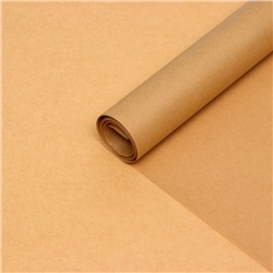 Пергамент силиконизированный "UPAK LAND",коричневый, жиростойкий, 38 см х 8 м