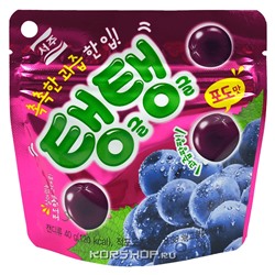 Мармелад со вкусом винограда Plump-Plump Jelly, Корея, 40 г Акция