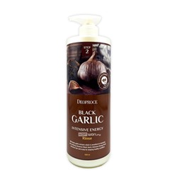 Бальзам от выпадения волос с экстрактом чеснока Black Garlic Intensive Energy Rinse Deoproce, Корея, 1000 мл Акция