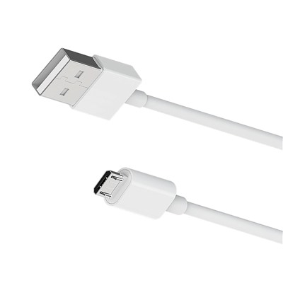 Кабель USB - micro USB Borofone BX22 (повр. уп)  100см 2,4A  (white)