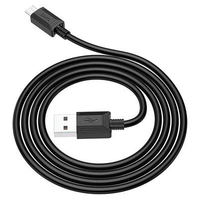 Кабель USB - micro USB Hoco X73  100см 2,4A  (black)