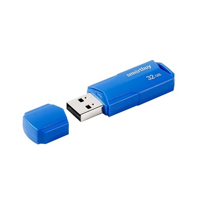 Флэш накопитель USB 32 Гб Smart Buy CLUE (blue)