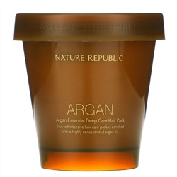 Nature Republic, маска для интенсивного восстановления волос, с аргановым маслом, 200 мл (6,76 жидк. унции)