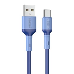 Кабель USB - Type-C Hoco X65 Prime  100см 3A  (blue)