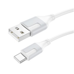 Кабель USB - Type-C Borofone BX101 Creator  100см 3A  (white)
