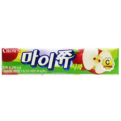 Жевательные конфеты "Май чу" со вкусом яблока, Корея, 44 г