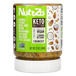 Nuttzo, Keto 7 Nuts & Seeds Butter,  Crunchy, 12 oz (340 g)