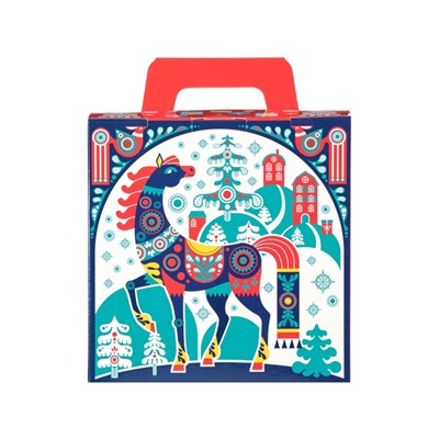 Сладкий новогодний подарок «Гжель», детский, 650 г