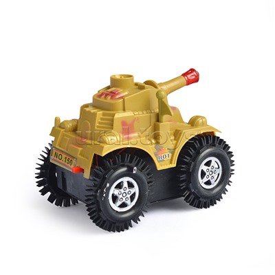 Машина-перевертыш "Силач" на батарейках, в пакете