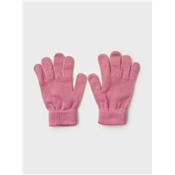 Комплект трикотажный для девочек: митенки, перчатки