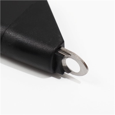 Когтерез-гильотина с нескользящей ручкой, 13.5×8×2 см, эконом, микс цветов