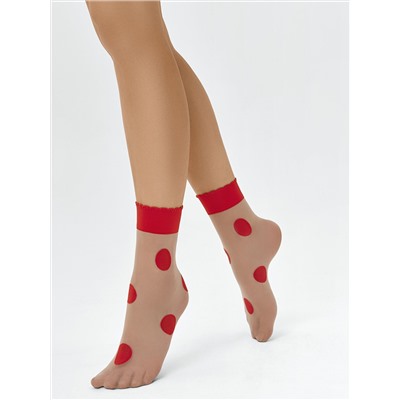 Minimi Носки calz. POIS GRANDE 20 носки (крупный горох)