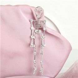 Брошь Скелетик / 3778-1 /уп 12/стразы