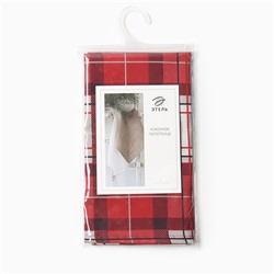 Полотенце новогоднее «Этель» «Уютное Рождество» 40×73 см, 100% хл, саржа 190 г/м²