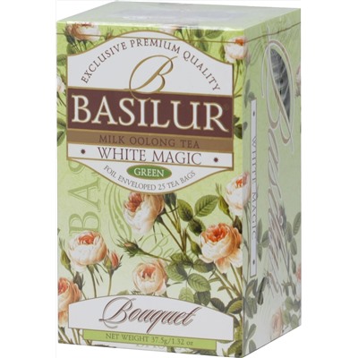 BASILUR. Букет. Белое волшебство карт.пачка, 25 пак.