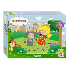 Пазл 35 "Кукутики" (Биг Папа)