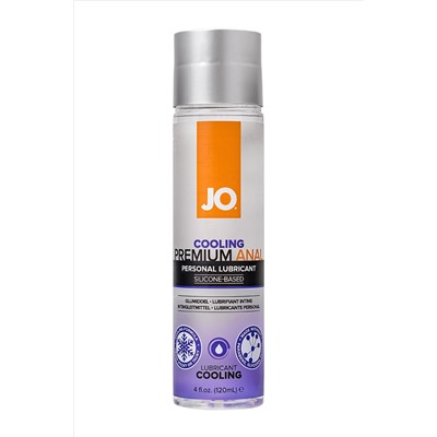 Анальный охлаждающий лубрикант на силиконовой основе JO Anal Premium COOLING - 120 мл.