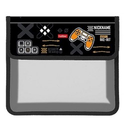 Папка для тетрадей А5 на липучке "404: Домашка не найдена" 2 отделения (094448) 06069 Хатбер