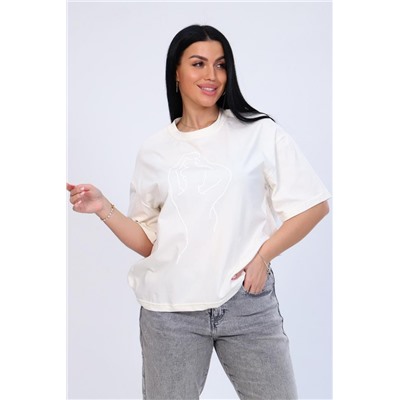 Футболка 82018 (Экрю)